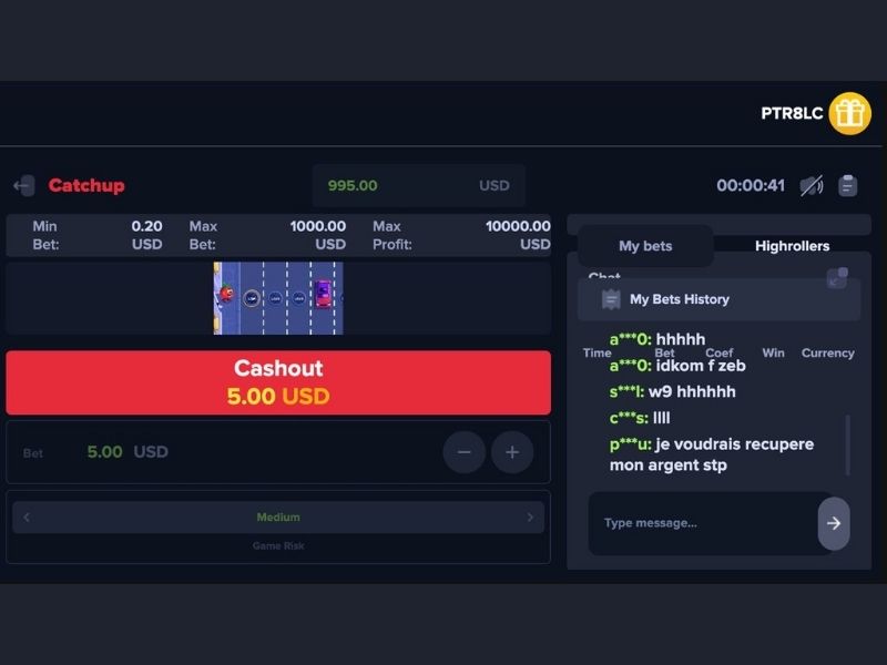 Reglas del juego en Catchup