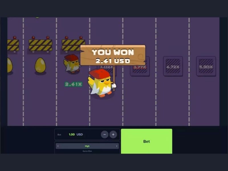 jugar a Chicken Cross en dispositivos móviles