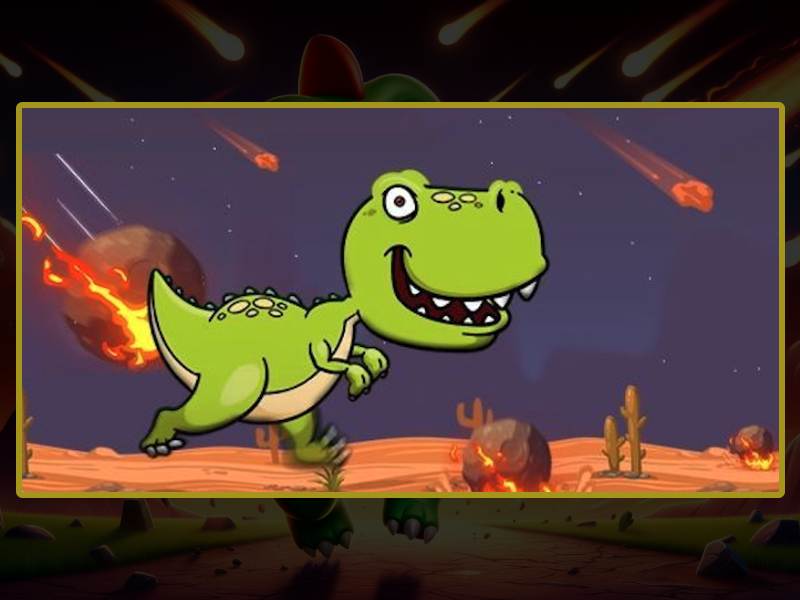 Speel Dino Mystake op mobiele apparaten